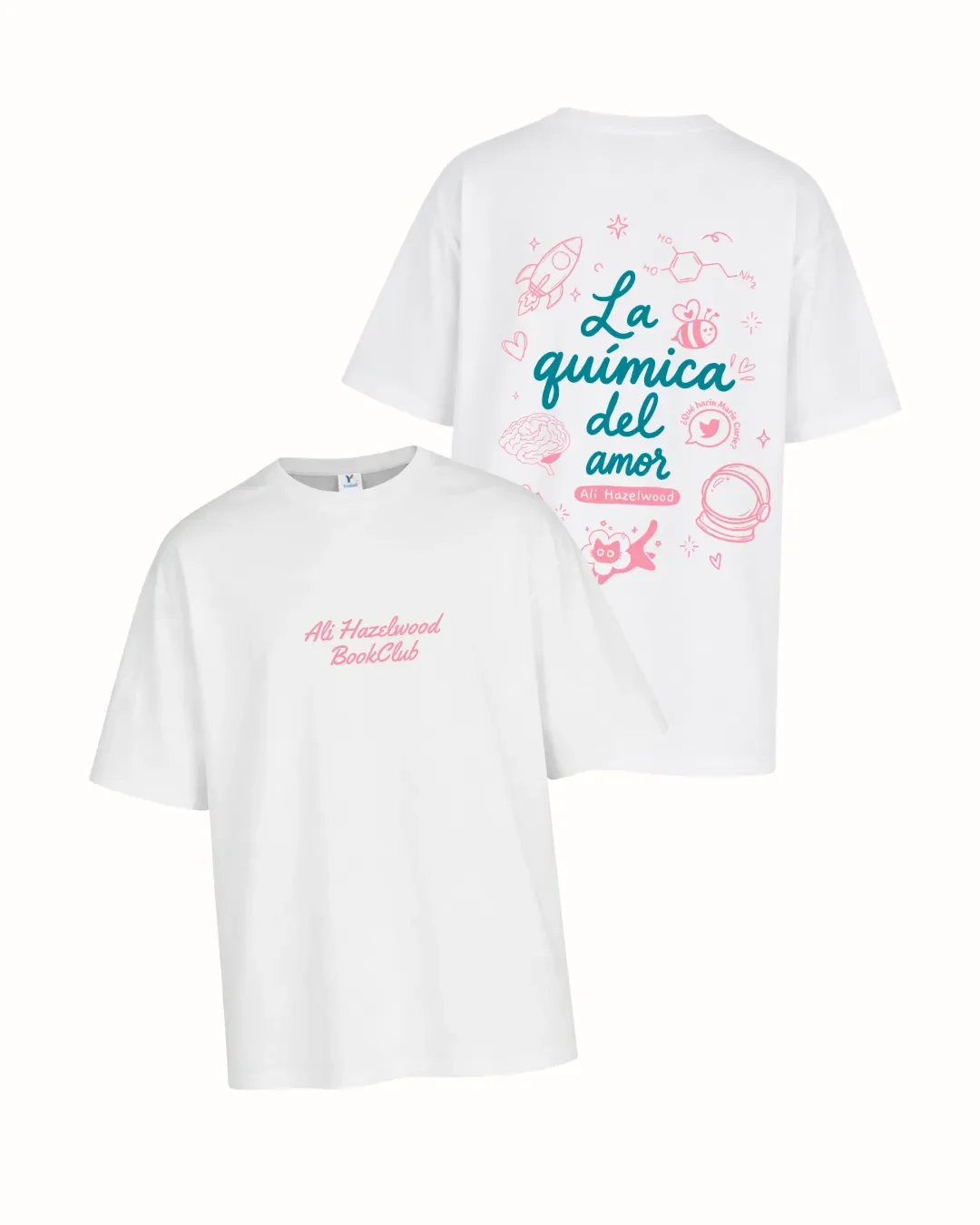 Remera Ali Hazelwood – La Química del Amor