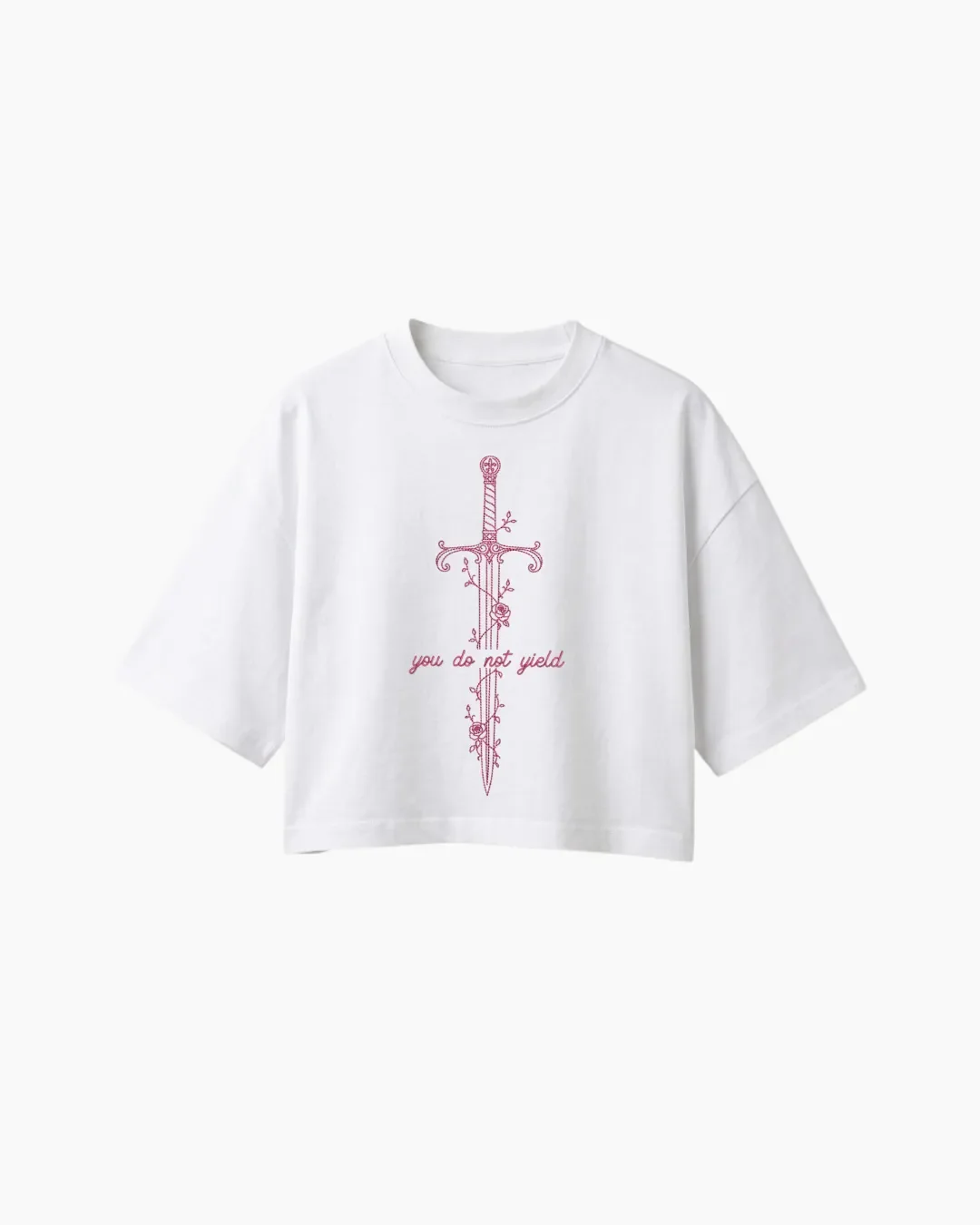 Croptop Trono de Cristal – You Do Not Yield