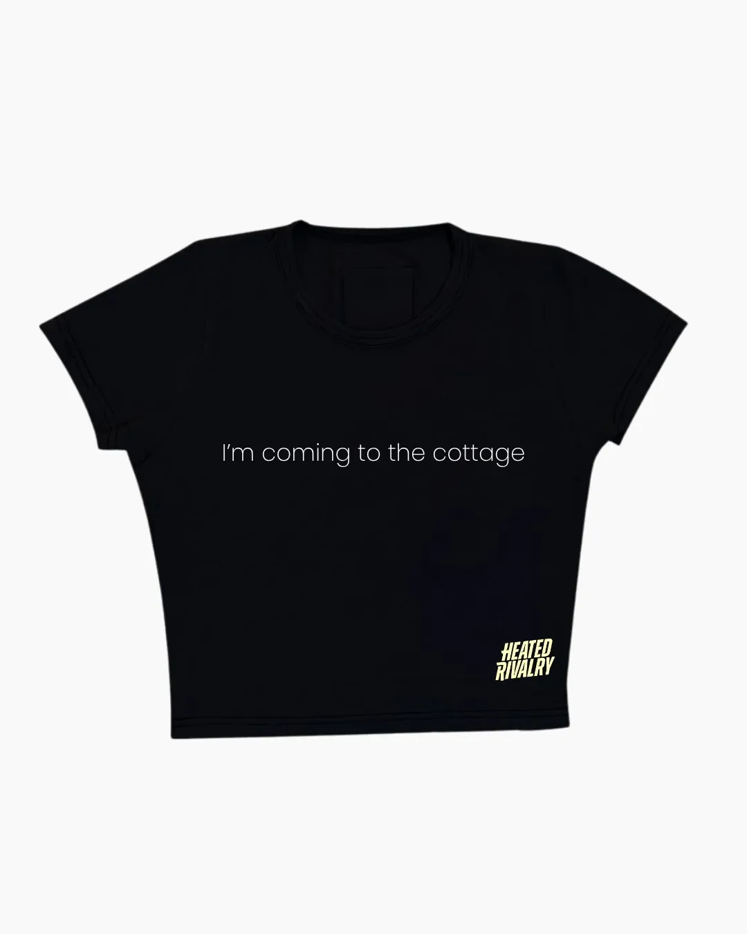 Baby Tee Heated Rivalry – I'm Coming to the Cottage